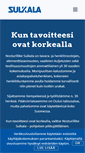 Mobile Screenshot of nosturiliikesulkala.fi